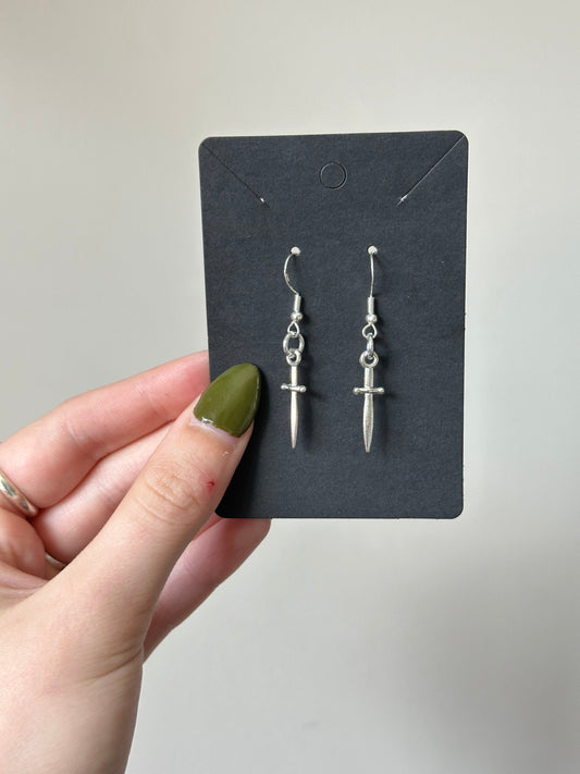 Simple Dagger Earrings