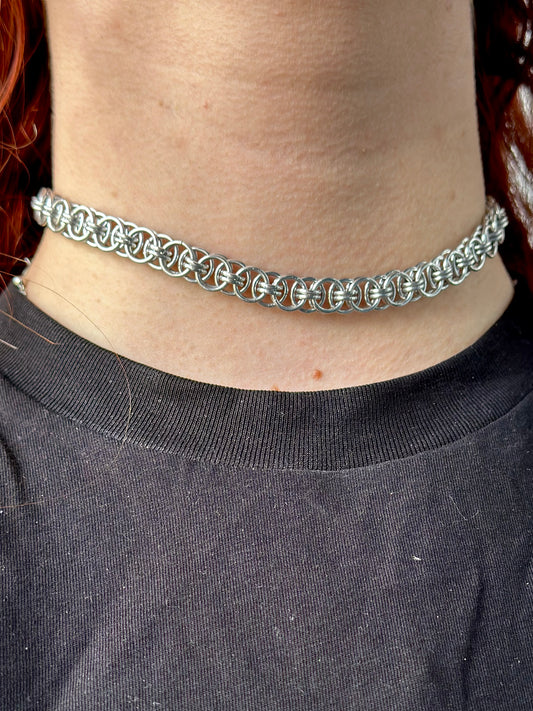 Helm Chain Choker Necklace