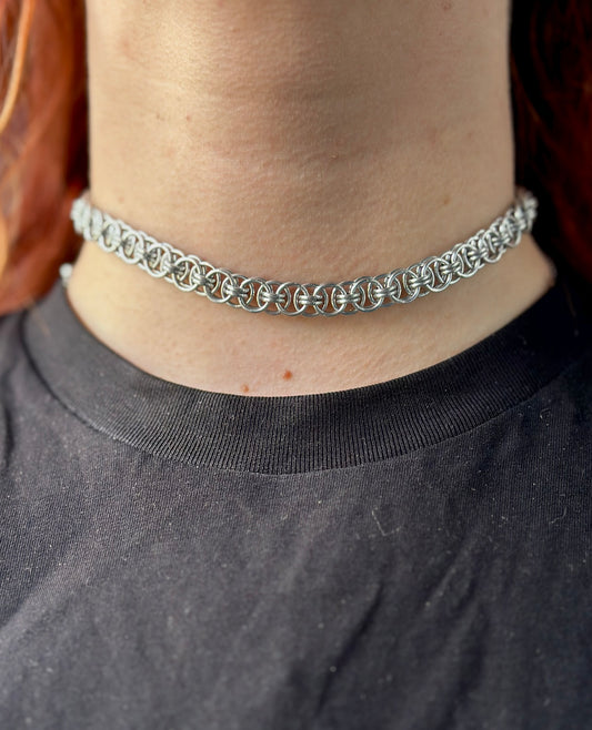 Helm Chain Choker Necklace