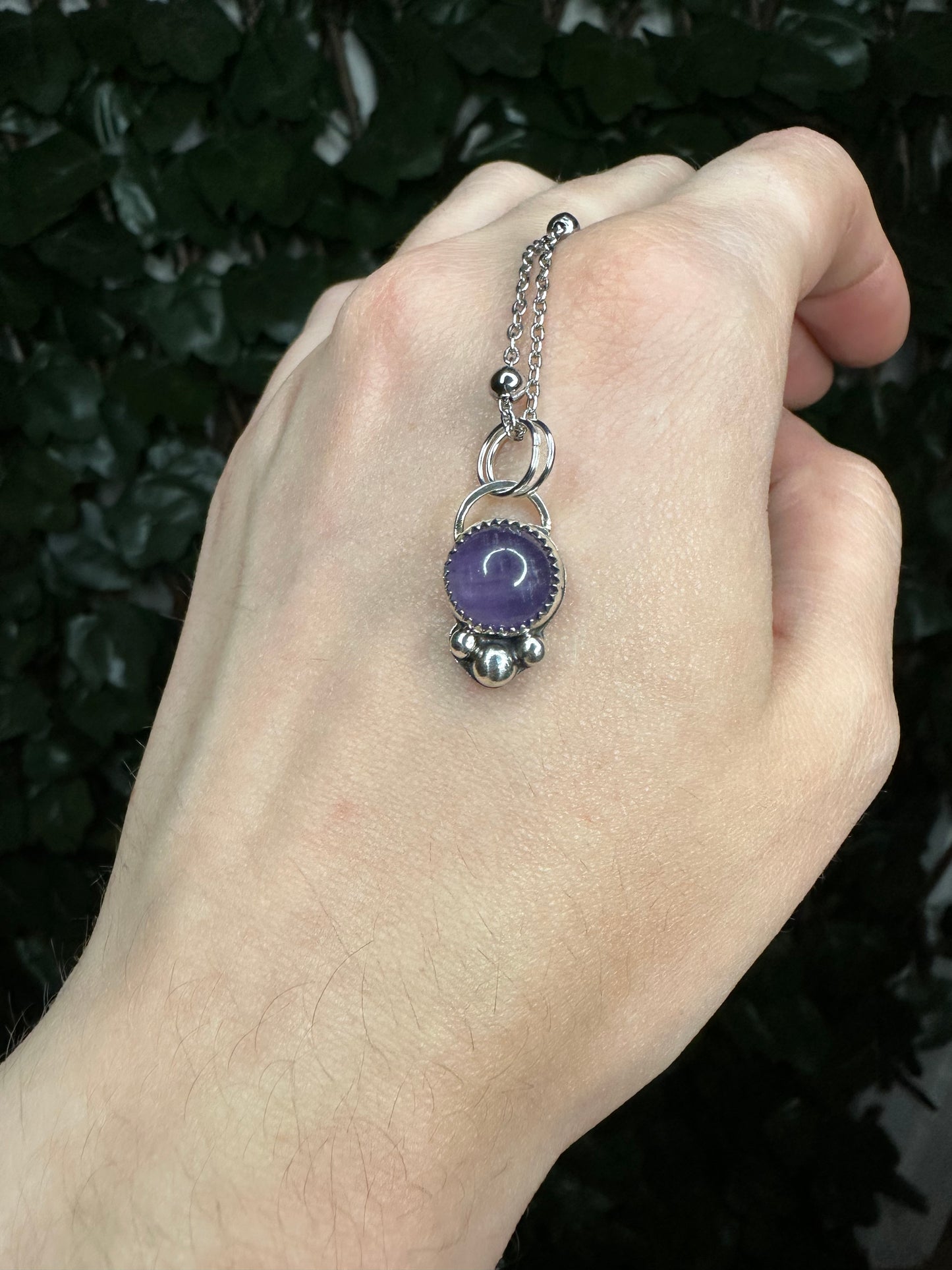 Micro Amethyst Pendant