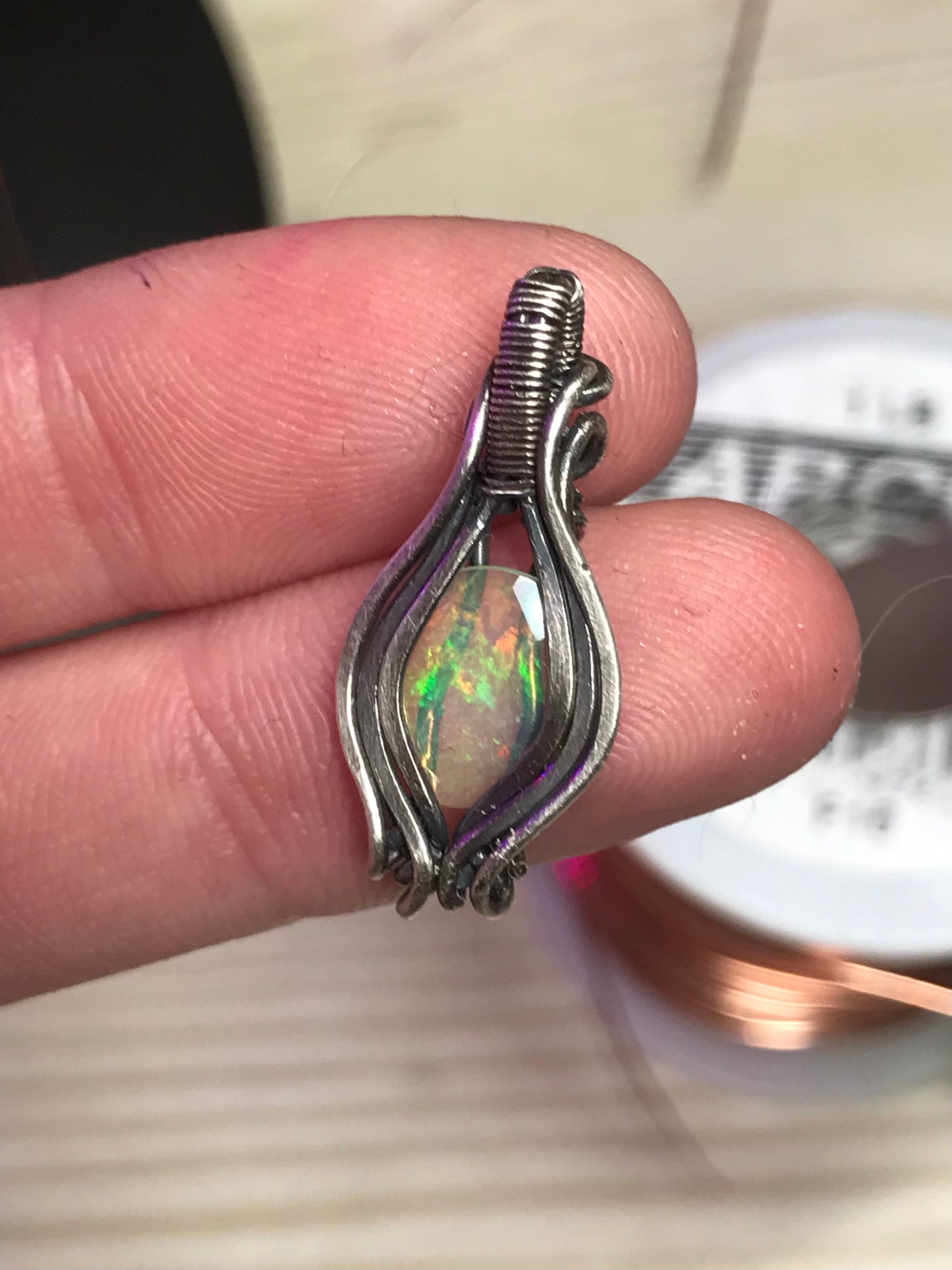 Ethiopian Opal in Sterling Silver