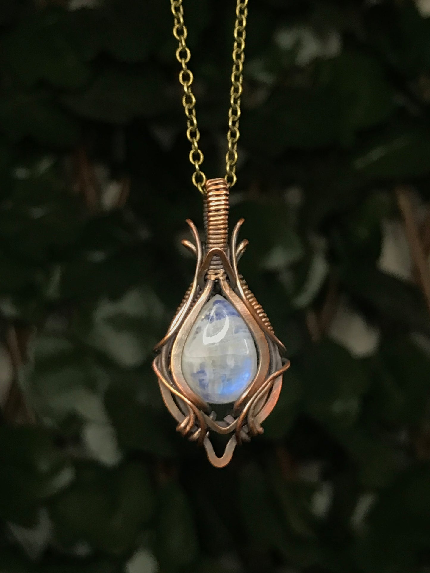 Mini Moonstone Amulet