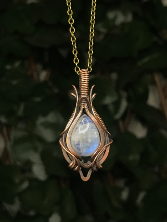 Mini Moonstone Amulet