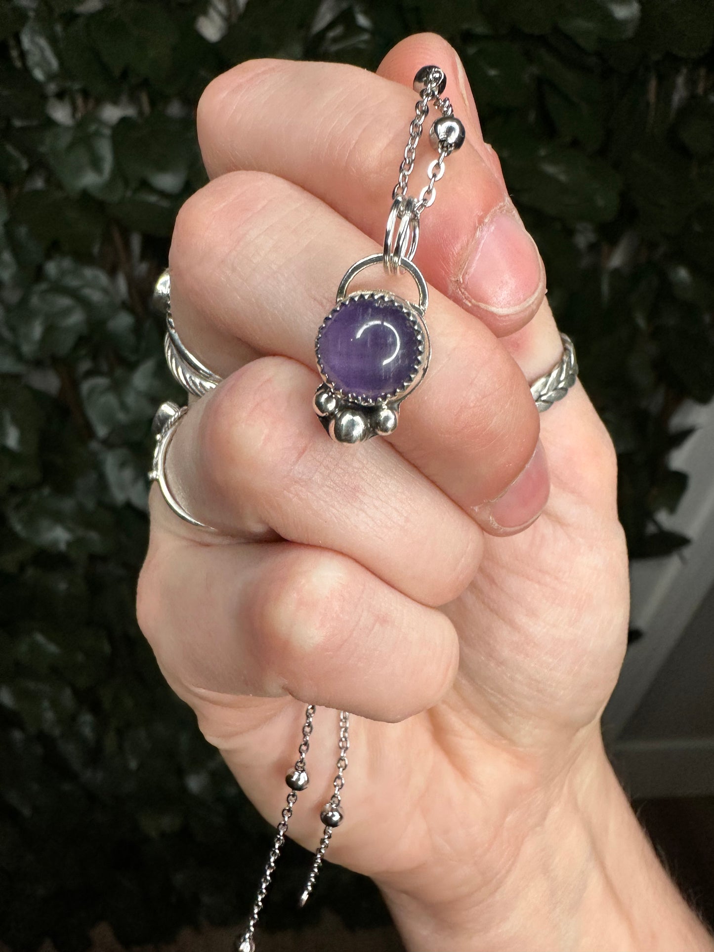 Micro Amethyst Pendant