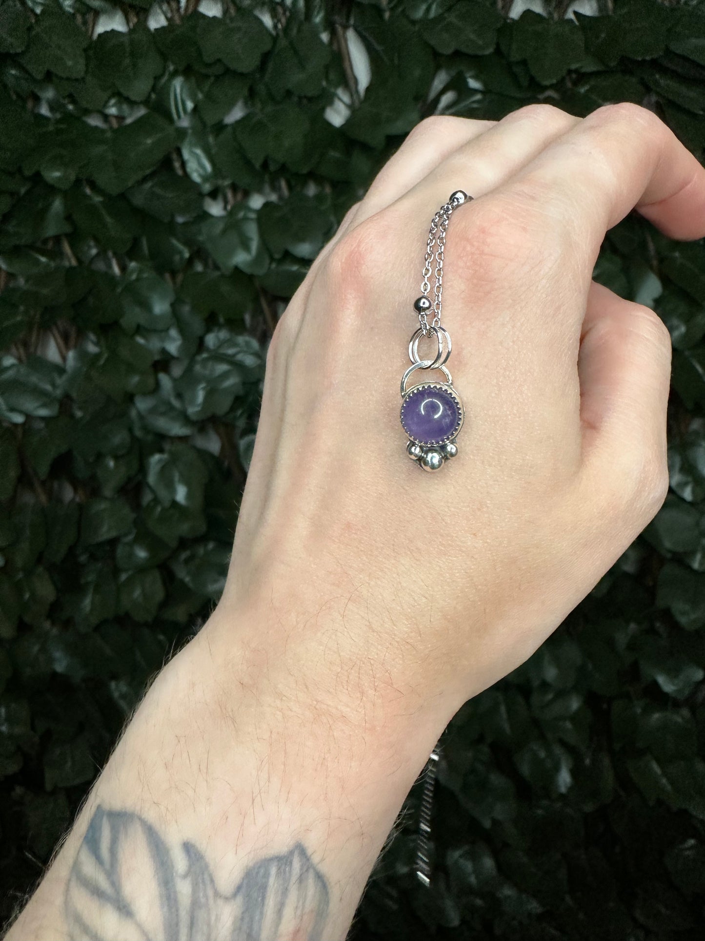 Micro Amethyst Pendant