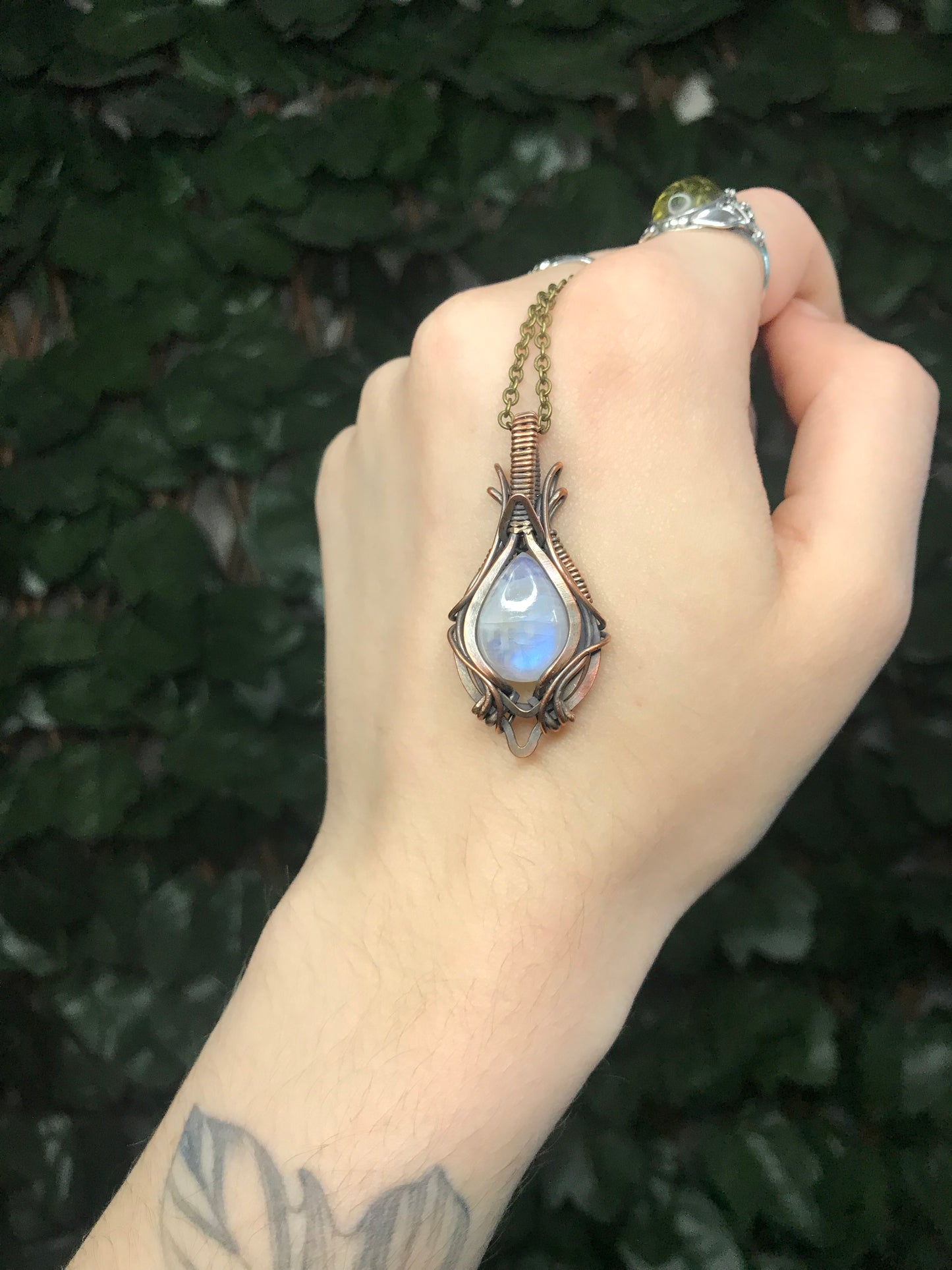 Mini Moonstone Amulet