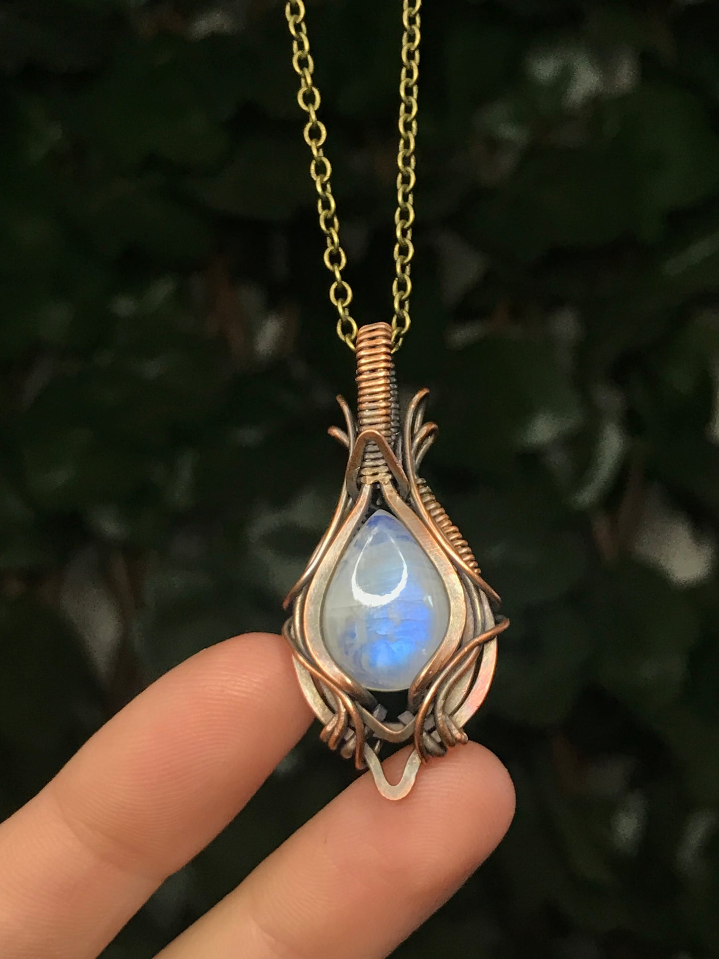 Mini Moonstone Amulet