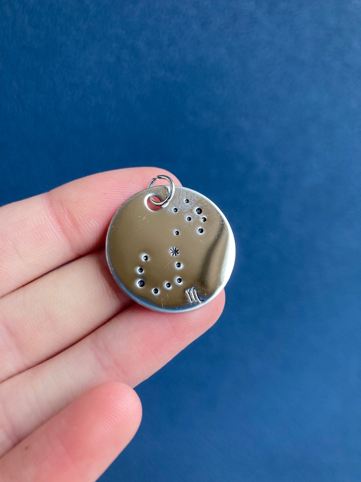 Virgo Constellation Zodiac Pendant